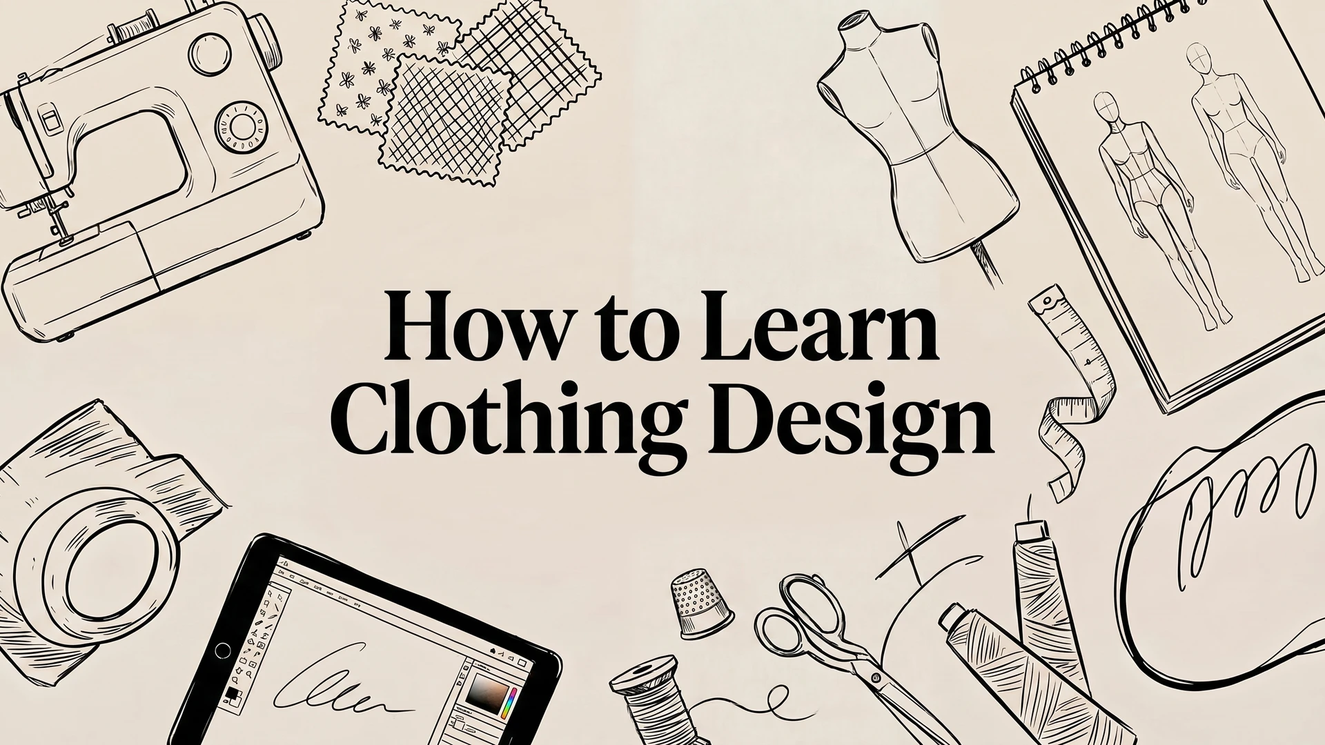 how to learn dress designing at home How to Design Clothes Step by Step (2026)